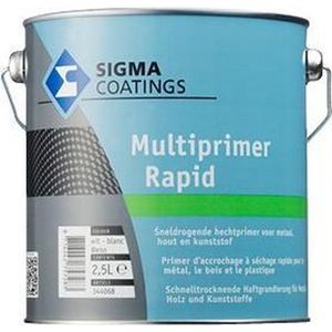 Sigma Multiprimer Rapid 1 liter 100% Wit - Metaalverf