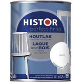 Histor Perfect Finish Houtlak Hoogglans Ral 9003 250ml