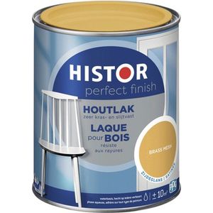 Histor Perfect Finish Houtlak Zijdeglans - Brass Mesh 750 ml | 8716242917380 | Verf | Lakverf Binnen