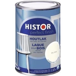 Histor Perfect Finish Houtlak Zijdeglans - RAL 9010 - 1,25 liter | 8716242917496 | Verf | Lakverf Binnen