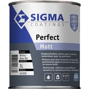 Sigma Perfect Matt 1 Liter % Wit