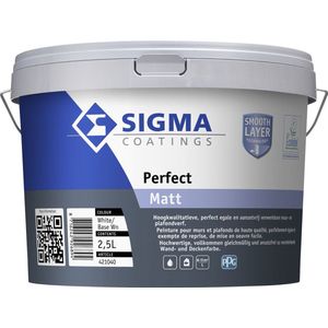 Sigma Perfect Matt Muurverf 5 Liter