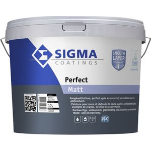 Sigma Perfect Matt 10 Liter % Wit