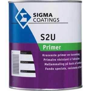 Sigma S2U Primer 500 ml 100% Wit - Grondverf & Primer