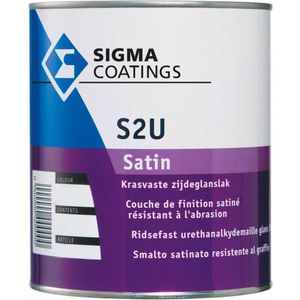 Sigma S2u Satin 1 Liter % Wit