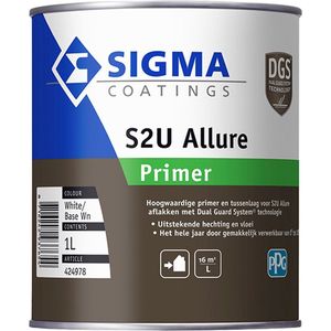 Sigma S2u Allure Primer 1 Liter % Wit