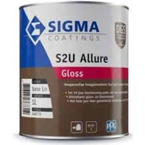Sigma S2u Allure Gloss 1 Liter 100% Wit