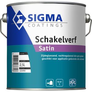 Sigma Schakelverf Satin - | 2,5 Liter - Donkere kleur