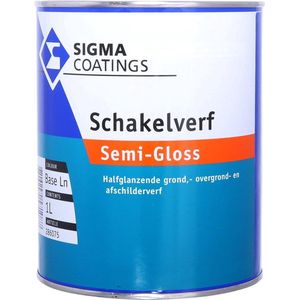 Sigma Schakelverf Semi-Gloss - Op Kleur Gemengd - 1L