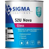 Sigma - S2U Nova Gloss - Hoogglans Lakverf - Watergedragen - Binnen