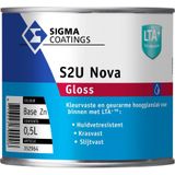 Sigma - S2U Nova Gloss - Hoogglans Lakverf - Watergedragen - Binnen