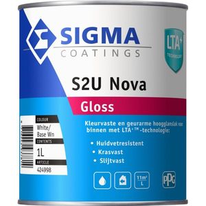 Sigma S2U Nova Gloss  1 LTR - Wit