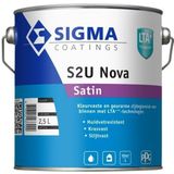 Sigma - S2U Nova Satin - Lakverf - Zijdeglans - Watergedragen - Binnen