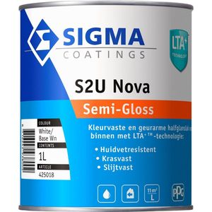 Sigma - S2U Nova Semi-Gloss - Houtlak - Halfglanzend - Watergedragen