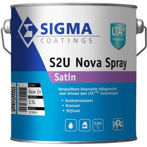 Sigma S2U Nova Spray Satin  Verspuitbare Zijdeglans Binnenlak LTR
