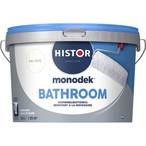 Histor Monodek Bathroom Ral 9010 2,5l | Muurverf