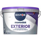 Histor Monodek Exterior White 2,5 Ltr | Muurverf