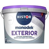 Histor Monodek Exterior - Wit 2.5 liter - Wit | 8716242959014 | Histor Muurverf