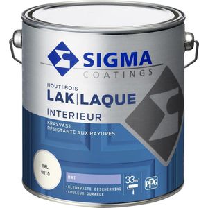 SigmaLak Interieur Mat Ral 9010 2,5l
