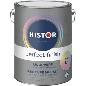 Histor Perfect Finish - Creme Ral 9001 - 5 liter | 8716242967125 | Histor Muurverf