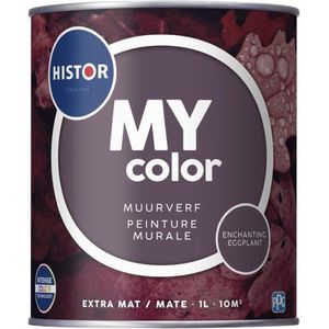 Histor Muurverf My Color Extra Mat Enchant Eggplant 1l | Muurverf