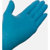 Handschoenen latex poedervrij Small blauw 1doos/100 stuks - 653710 S