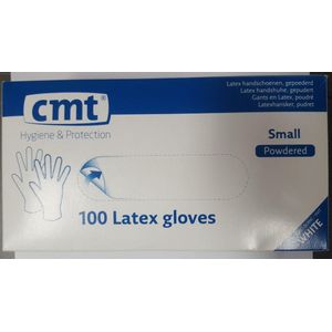 Cmt Handschoenen Latex Wit Lp M 100  -  Infinity Pharma