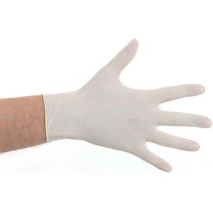 CMT - Latex Gepoederd - Handschoenen - Wit - 1.000 stuks