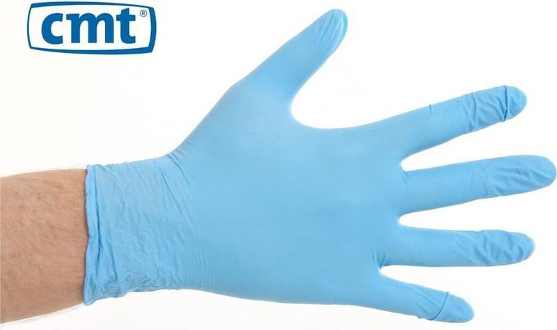 CMT - Nitril Handschoenen - Blauw - Poedervrij - 1.000 stuks