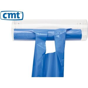 Bezoekersjas CMT XL non-woven drukknopen 104cm lang PP wit