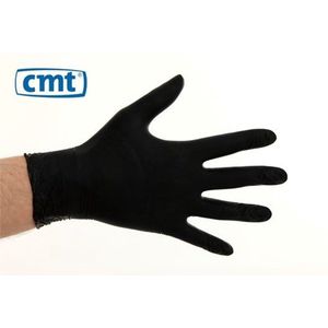 CMT soft nitril handschoenen poedervrij M zwart