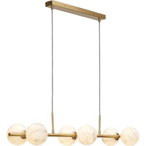 It's about RoMi Carrara Hanglamp - 6-lichts G9 - Goud