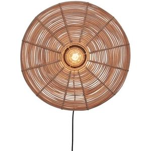 Good & Mojo Good &amp; Mojo wandlamp Tanami, Natur, Ø 55 cm
