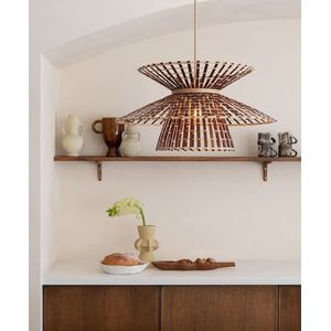 Hanglamp Machupicchu - Naturel - Ø57cm