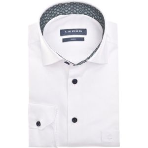 Ledub - Overhemd - Lichtblauw - Poplin - Modern Fit