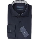 Ledub - Modern Fit - Overhemd - Donkerblauw - Strijkvrij - Heren