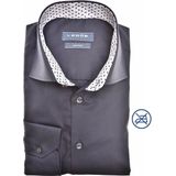 Ledub - Modern Fit - Overhemd - Donkerblauw - Strijkvrij - Heren