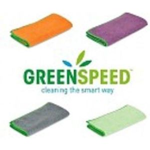 Greenspeed Microvezeldoeken 'Original'. Op-en-top microvezel. Set 8 stuks, stoere kleuren.