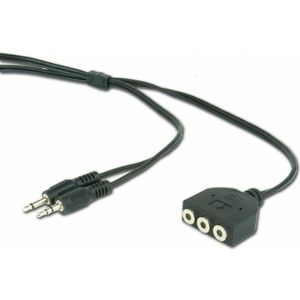 Verlängerungskabel + Splitter für Mikrofon, Kopfhörer und/oder Laut