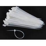 Nylon Tiewraps - Wit - 150 mm - 100 Stuks