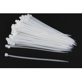 Nylon Tiewraps - Wit - 150 mm - 100 Stuks