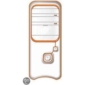 Gembird CCC-P4-H15 computerbehuizing Mini Tower Wit