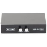 USB 2.0 schakelaar - 2 poorts