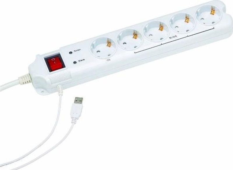 PCW-MS Power Cube kleur wit met Master Slave functie via USB