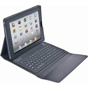 Gembird - KB-BT3 - Keycase - Zwart - Leer - Met Bluetooth Toetsenbord