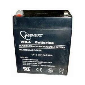Gembird - Batterij voor UPS - Zwart - 12V - 5Ah
