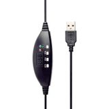 Gembird - Stereo Over-Ear Headset - Zwart/Rood - USB-A - 2 Meter