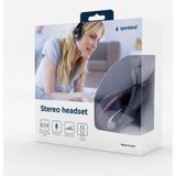 Gembird MHS-001 - Koptelefoon met microfoon - Zwart