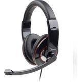 Gembird MHS-001 - Koptelefoon met microfoon - Zwart