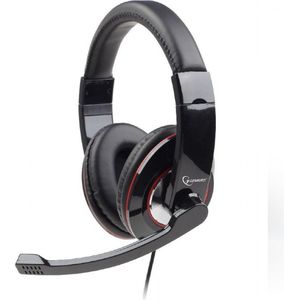Gembird MHS-001 - Koptelefoon met microfoon - Zwart